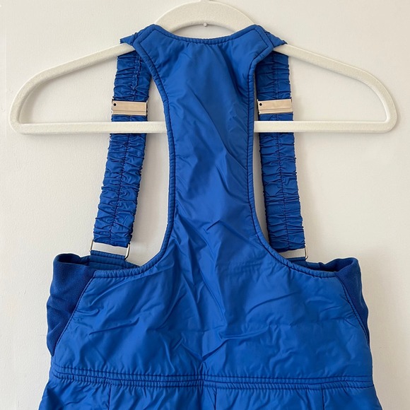 Vintage 80s Blue Ski Snow Bib Overalls by Stowe / Women's Small - Picture 5 of 12